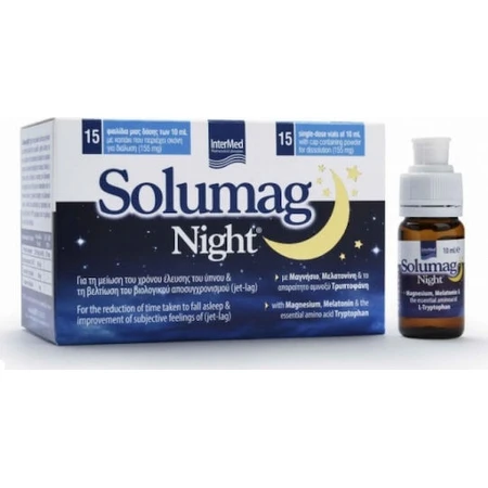 InterMed Solumag Suplemento Sueño Nocturno 15 x 10ml Naranja