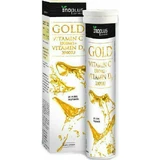 Ino Plus Gold Vitamin C 1500mg + Vitamin D3 Multivitamin für Immunsystem Stärkung & Ei Gesundheit 2000iu 1500mg Orange 20 tabs eff