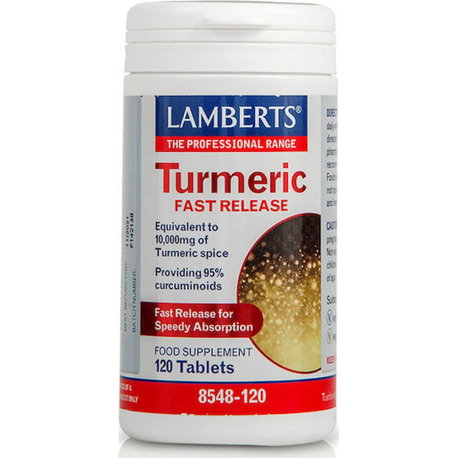 Lamberts Cúrcuma Fast Release 10000mg 120 comprimidos