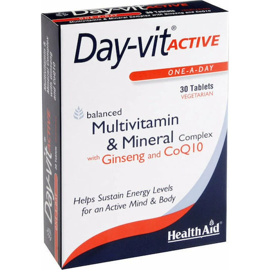 Health Aid Day-Vit Active Energy Multivitamin 30 x 1 comprimido
