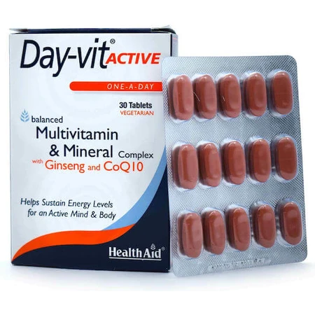 Health Aid Day-Vit Active Energy Multivitamin 30 x 1 comprimido