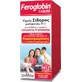 Vitabiotics Feroglobin Eisen flüssig mit B-Vitaminen und Zink 200ml Honig Orange Orange