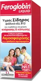 Vitabiotics Feroglobin Iron Liquid with B Vitamins and Zinc 200ml Honey Orange Orange