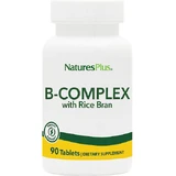 Nature's Plus Energy Support B-complex with Rice Bran Vitamin for Energy, Immune & Nervous System Strengthening 90 Comprimés