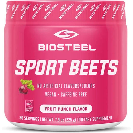 Biosteel Sport Beets Pre Workout Ergänzung 225gr Fruchtsaft