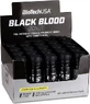 Biotech USA Black Blood Shot 1500mg Pre Workout Supplement 20 x 3ml Lemonade