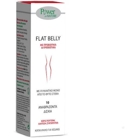 Power Health Vientre Plano Probiótico Stevia 10 g