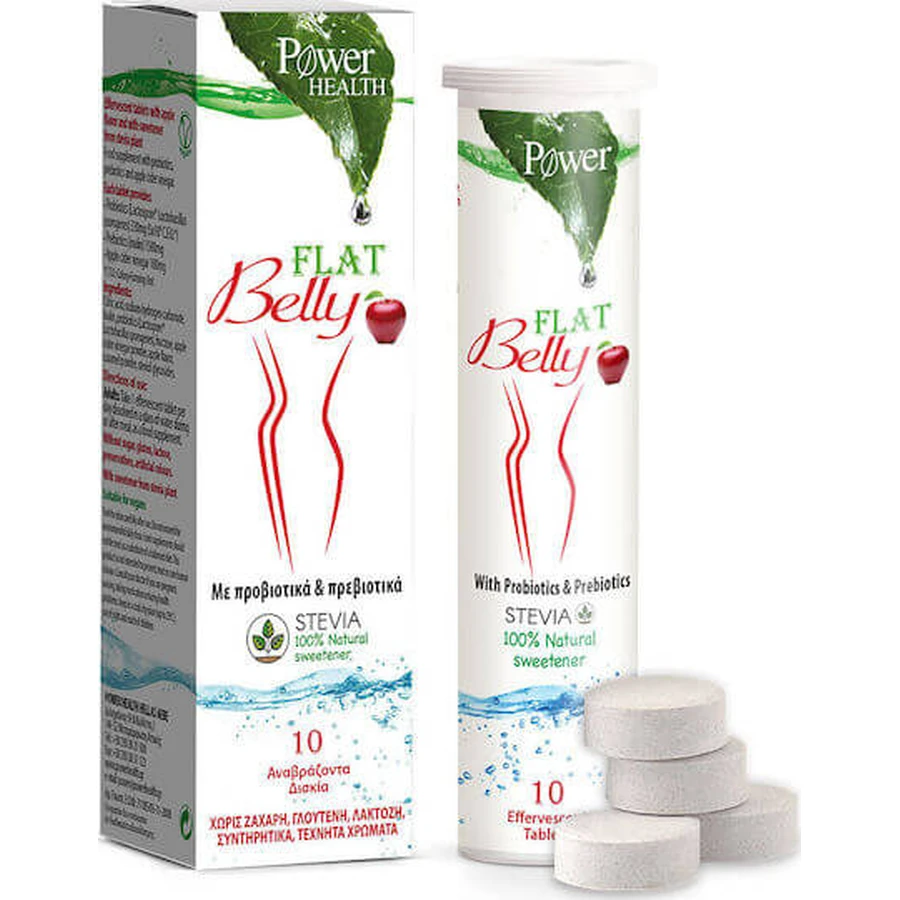 Power Health Vientre Plano Probiótico Stevia 10 g