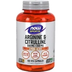Now Foods Arginine & Citrulline 120 Capsules Unflavoured