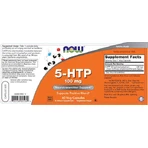 Now Foods 5-HTP 60 Kruidencapsules Niet-gearomatiseerd