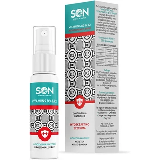 Science of Nature Vitaminas D3 & K2 Vitaminas Liposomales en Spray para el Fortalecimiento del Sistema Inmunológico y la Salud del Huevo Cereza Vainilla 30ml