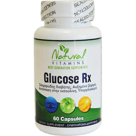 Natürliche Vitamine Glukose Formel Spezielle Nahrungsergänzung 60 Kapseln