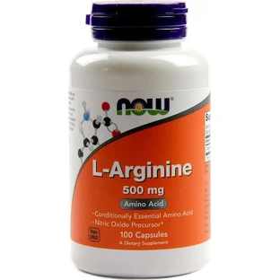 Now Foods L-Arginine 100 Capsules Unflavoured