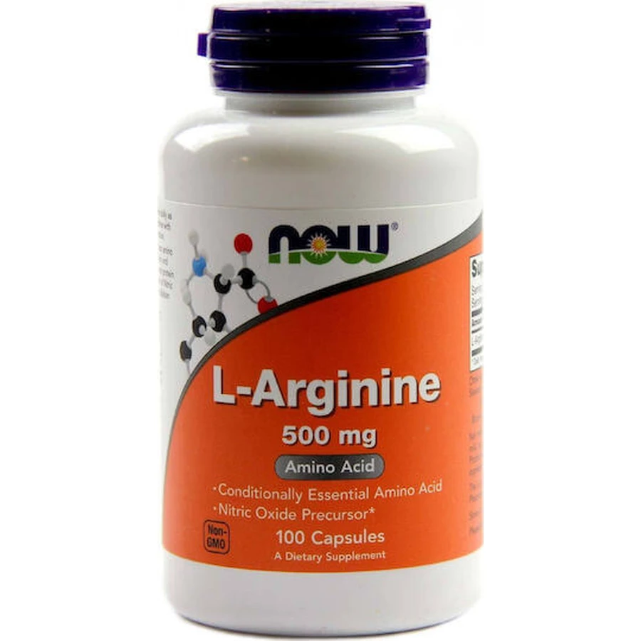 Now Foods L-Arginine 100 Capsules Unflavoured
