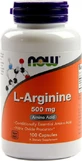 Now Foods L-Arginine 100 Capsules Unflavoured