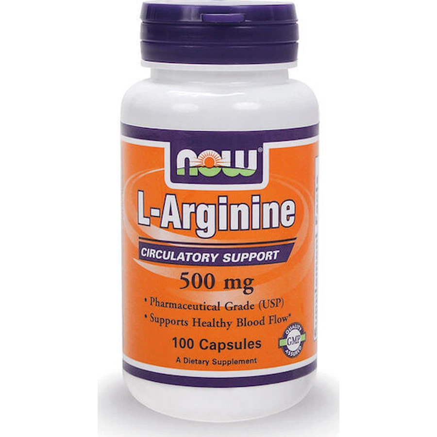 Now Foods L-Arginine 100 Capsules Unflavoured