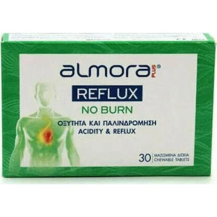 almora PLUS® Reflux No Burn Supplément alimentaire spécial 30 comprimés à croquer