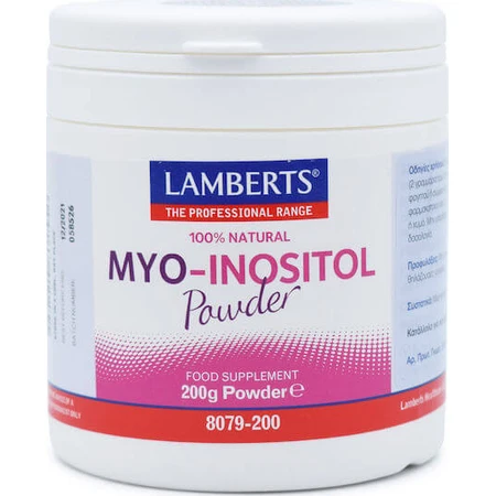 Lamberts Myo Inositol Pulver Nahrungsergänzungsmittel Spezial 200gr