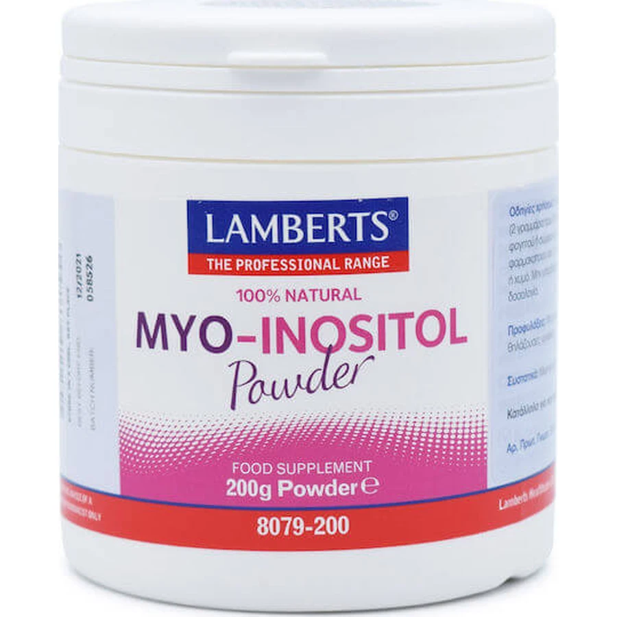 Lamberts Myo Inositol Pulver Nahrungsergänzungsmittel Spezial 200gr