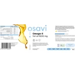Osavi Huile de poisson oméga-3 1000mg 120 softgels