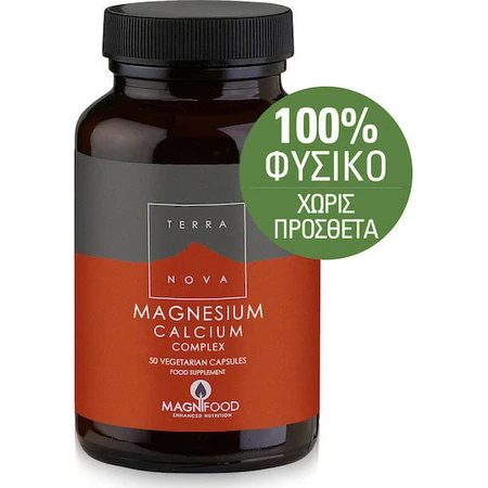 TerraNova Magnesium Calcium Complex 50 Capsules Kruiden