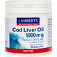Lamberts Cod Liver Oil Huile de foie de morue 1000mg 180 caps Unflavoured