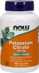 Now Foods Citrato de potasio 99 mg 180 cápsulas