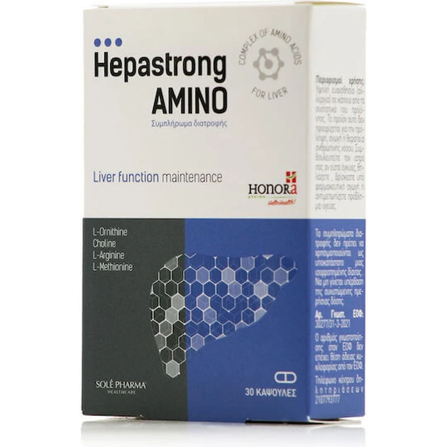 Honora Hepastrong Amino Food Supplement Special 30 caps