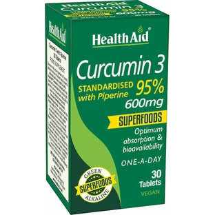 Health Aid Curcumin 3 600mg 30 dossiers