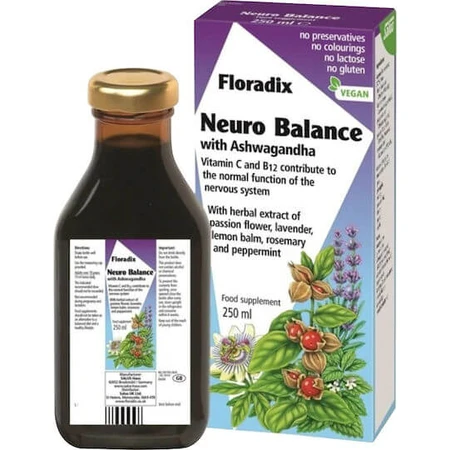 Salus Haus Floradix Neuro Balance Immune Boosting Supplement 250ml