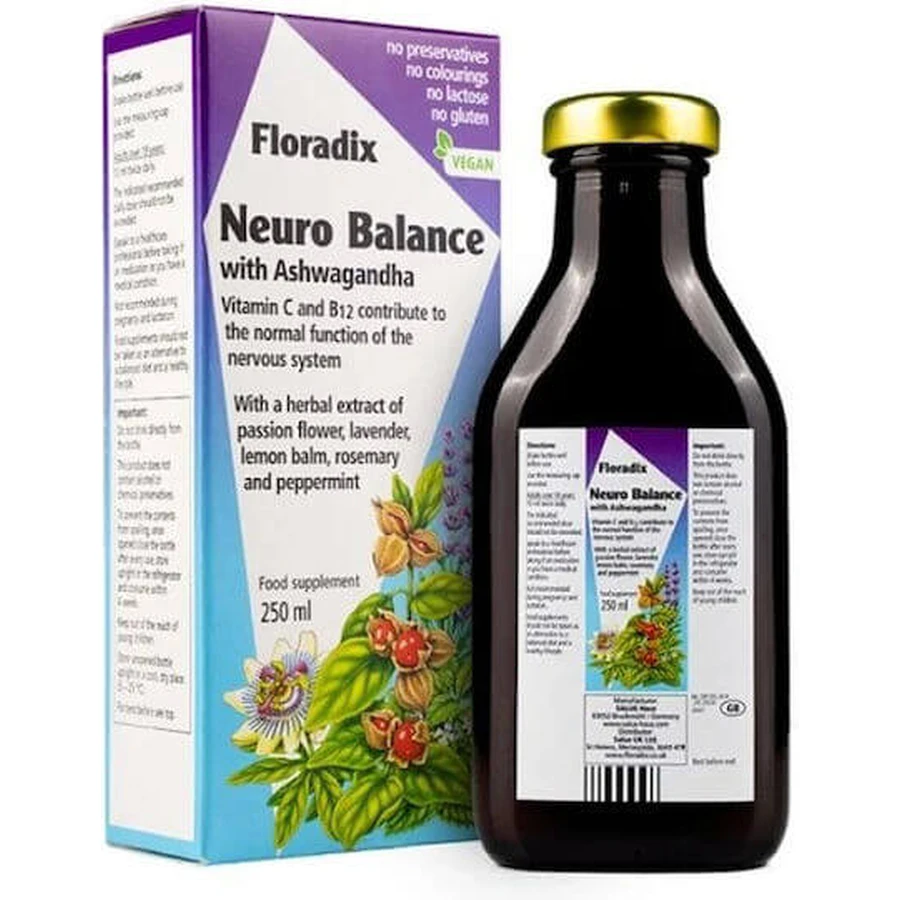 Salus Haus Floradix Neuro Balance Immune Boosting Supplement 250ml