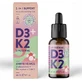 JMN D3+K2 Liposomal Vitamin for Immune System Strengthening & Egg Health 2000iu 45mcg 30ml