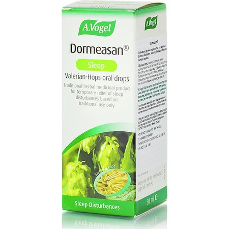 A.Vogel Dormeasan Slaap Tinctuur Slaap Valeriaan-Hops Oraal Druppels 50ml