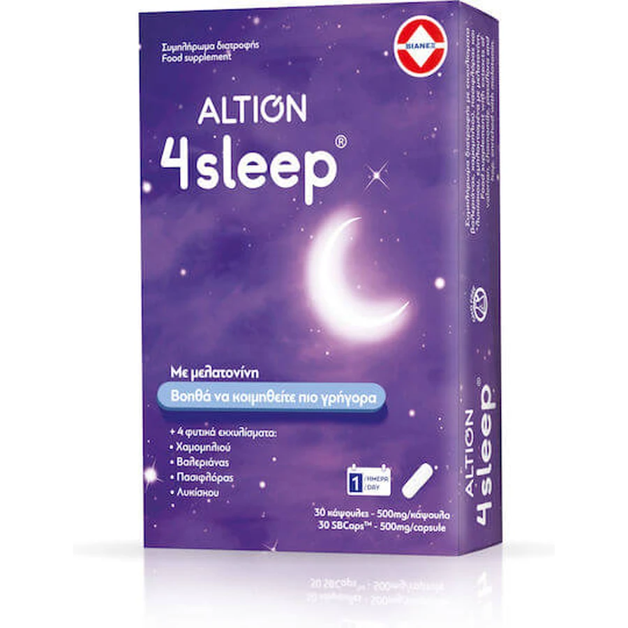 Altion 4Sleep Suplemento para el sueño 30 cáps.