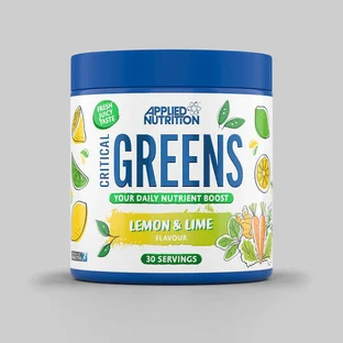 Applied Nutrition Critical Greens Speciaal Dieetsupplement 150gr Limoen Limoen