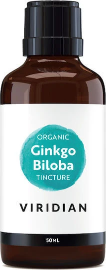 Viridian Ginkgo Biloba Tincture 50ml