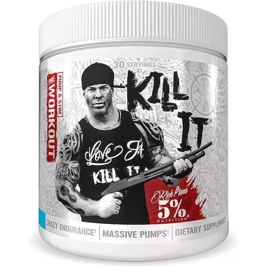 Rich Piana 5% Voeding Pre Workout Supplement 378gr Bosbessenlimonade