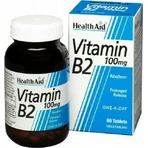 Health Aid B2 Vitamine pour la santé du système nerveux 100mg 60 Comprimés