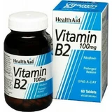 Health Aid B2 Vitamin for Nervous System Health 100mg 60 Tablets