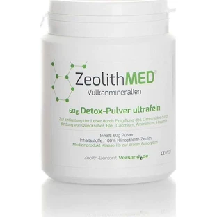 Zeolith-Bentonite-Versand Med Detox Food Supplement Special 60gr