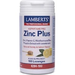 Lamberts Zinc Plus 100 chewable tablets honey lemon flavor
