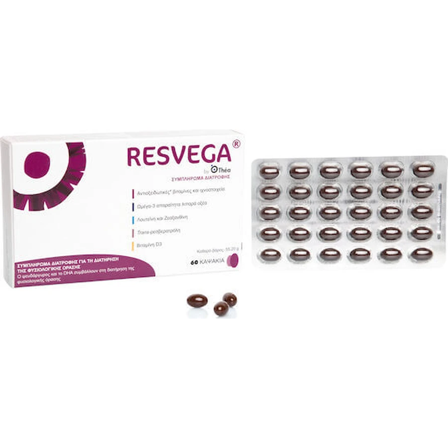 Thea Pharma Hellas Resvega Speciaal Voedingssupplement 60 caps