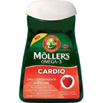 Moller's Omega-3 Cardio Cod Liver and Fish Oil 60 softgels Unflavoured