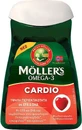 Moller's Omega-3 Cardio Levertraan en Visolie 60 softgels Niet-gearomatiseerd