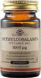 Solgar Methylcobalamin Vitamin B12 Vitamin für die Gesundheit des Nervensystems 1000mcg 30 sublinguale Tabletten