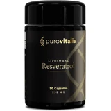Purovitalis Trans-Resveratrol Liposomal 240mg Complemento Alimenticio Especial 30 cápsulas vegetales