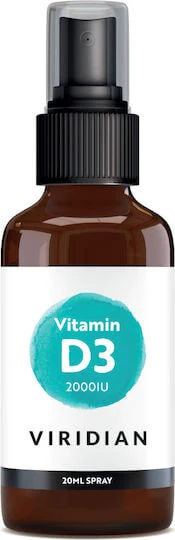 Viridian Liquid Vitamin D3 Vitamin for Immune System Strengthening &…