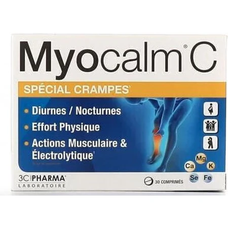 3C Pharma Myocalm Joint Health Supplement 30 tabs