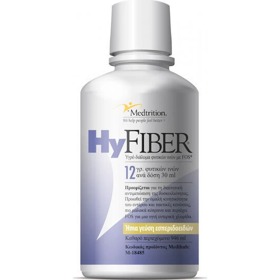 Medtrition Hyfiber Liquid 946ml Citrus fruit