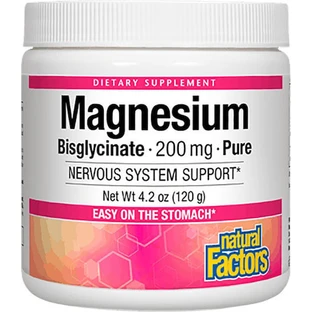 Natural Factors Magnesium Bisglycinat 120g